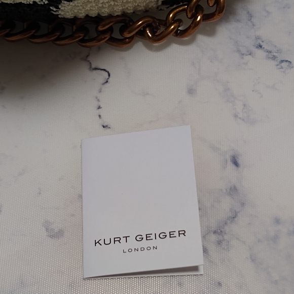 NEW Kurt Geiger London Kensington Large Crochet Shoulder Bag - Picture 11 of 15